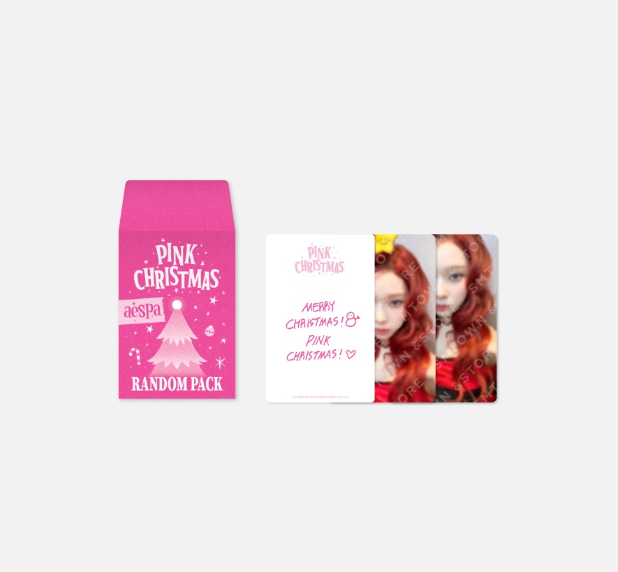 AESPA 2023 Pink Christmas RANDOM PACK – Aidol House