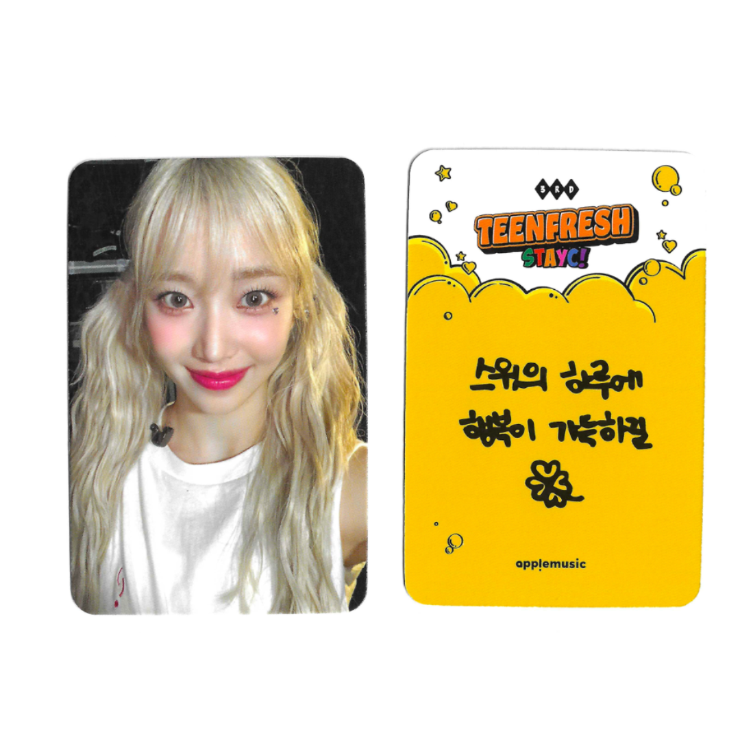 Sumin POB Photocard [TEENFRESH] – Aidol House