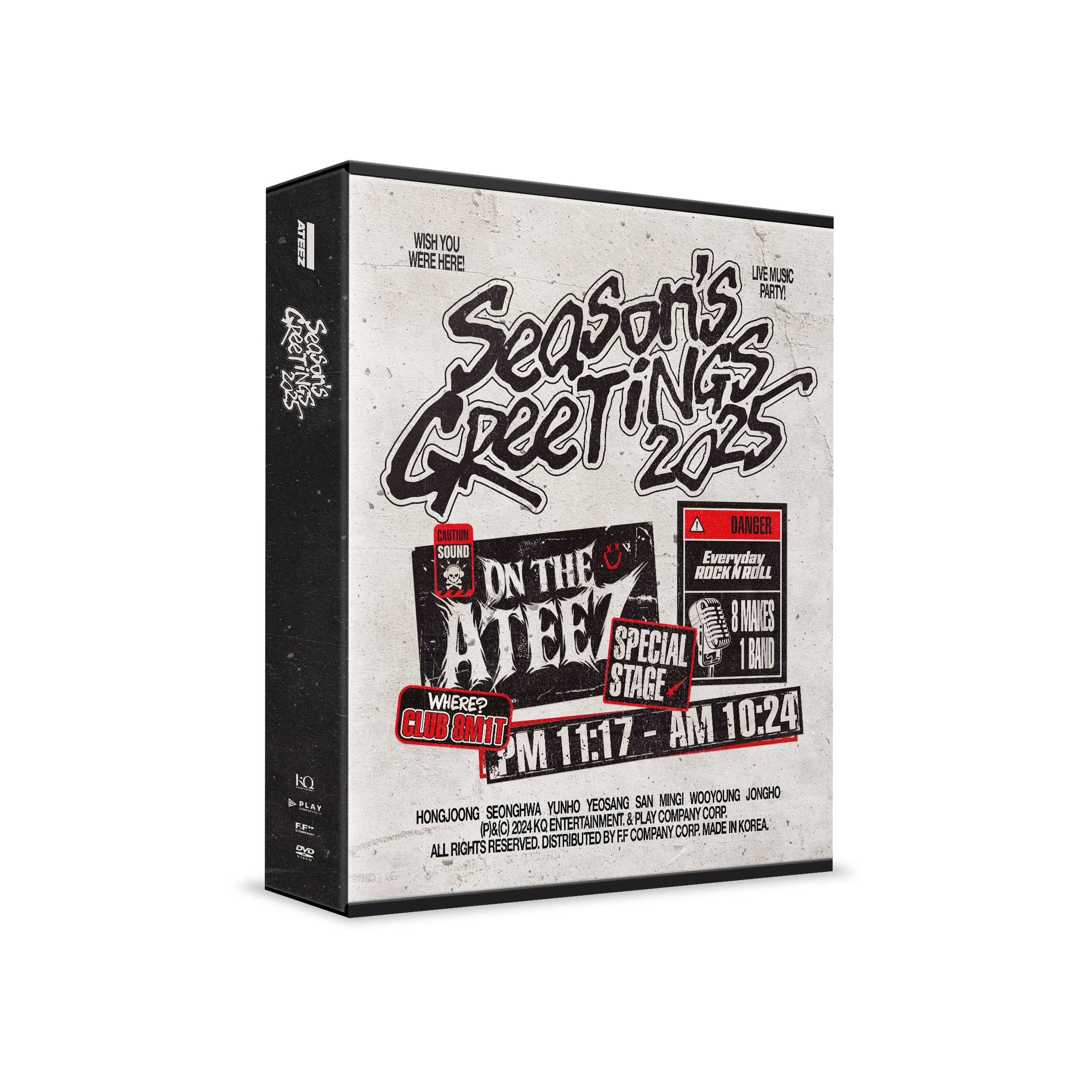 ATEEZ 2025 SEASON'S GREETINGS [RESTOCKED] – Aidol House