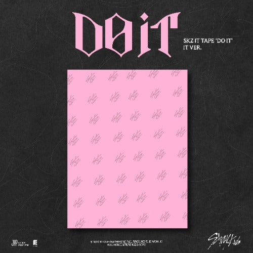Pink album cover with 'DO IT' text on a black background
