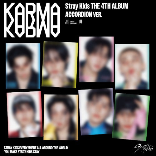 Stray Kids 4th Full Album - Karma [ACCORDION Ver.] – Aidol House