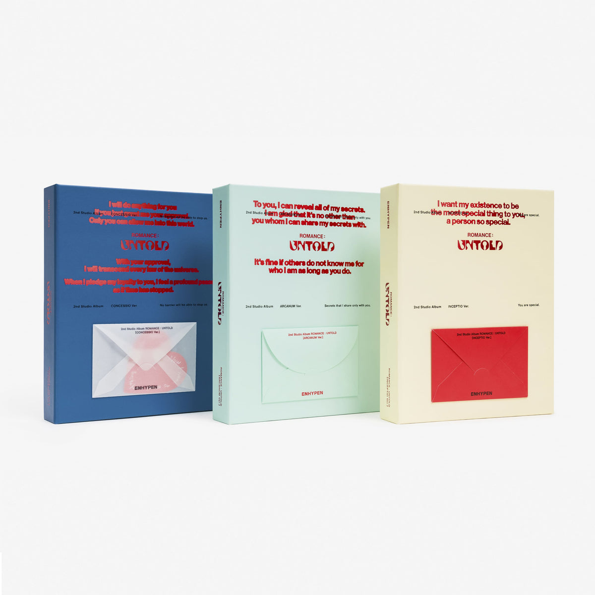 ROMANCE : UNTOLD [2nd Album] – Aidol House