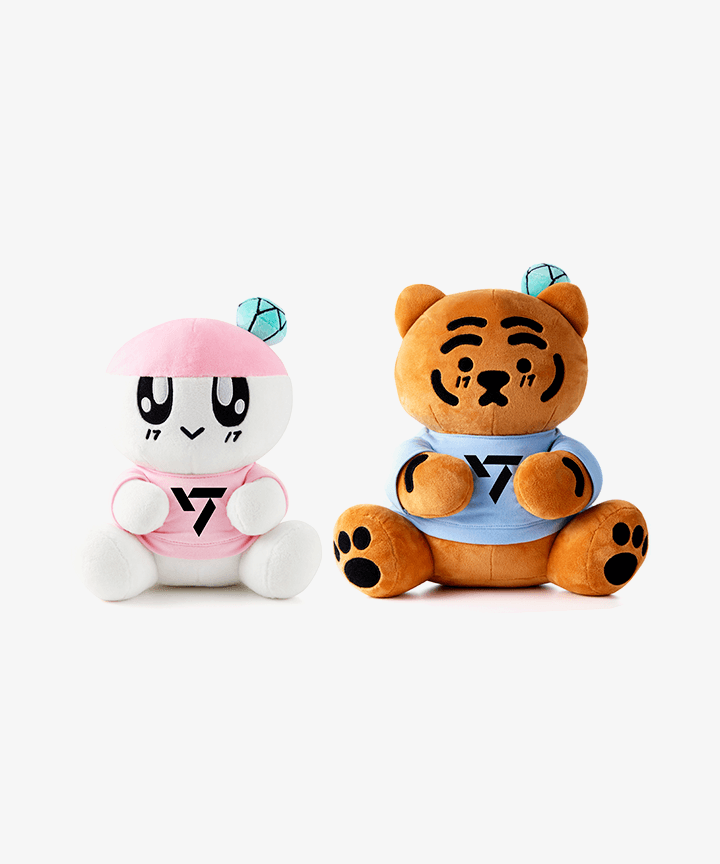 SEVENTEEN BONGBONGEE X MUZIKTIGER Plush Toy Set