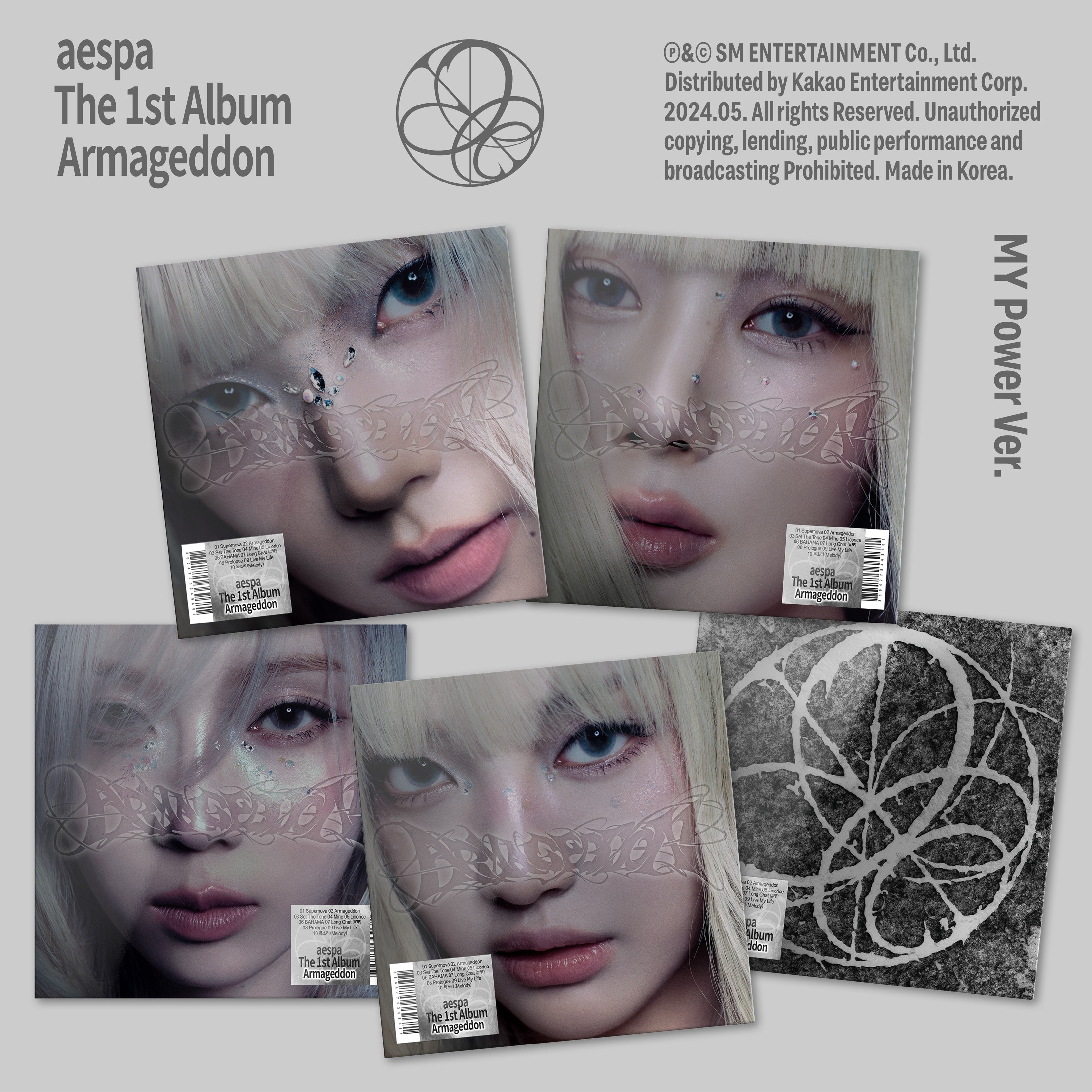 Armageddon [1st Full Album] [MY Power Ver.] – Aidol House