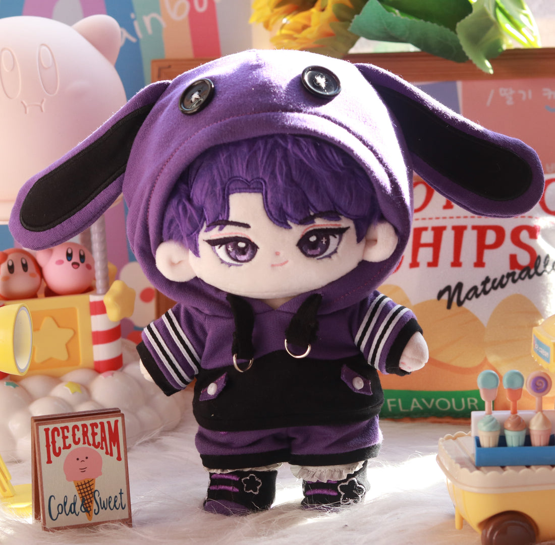 Plushie Clothing - Emo Bunny Set