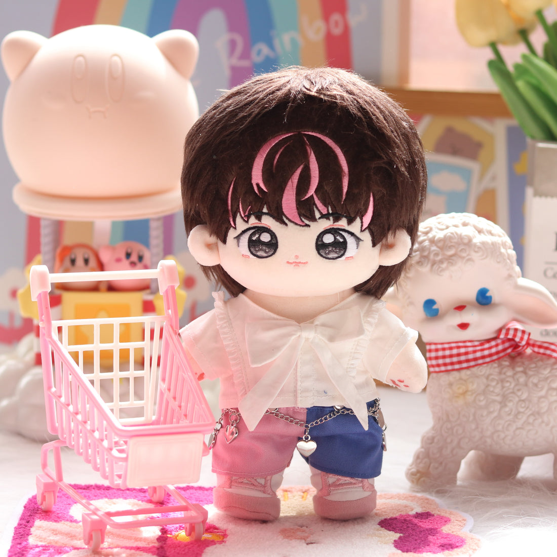 Seungmin front view with clothes and props