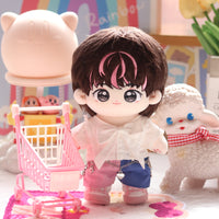 Seungmin front view with clothes and props