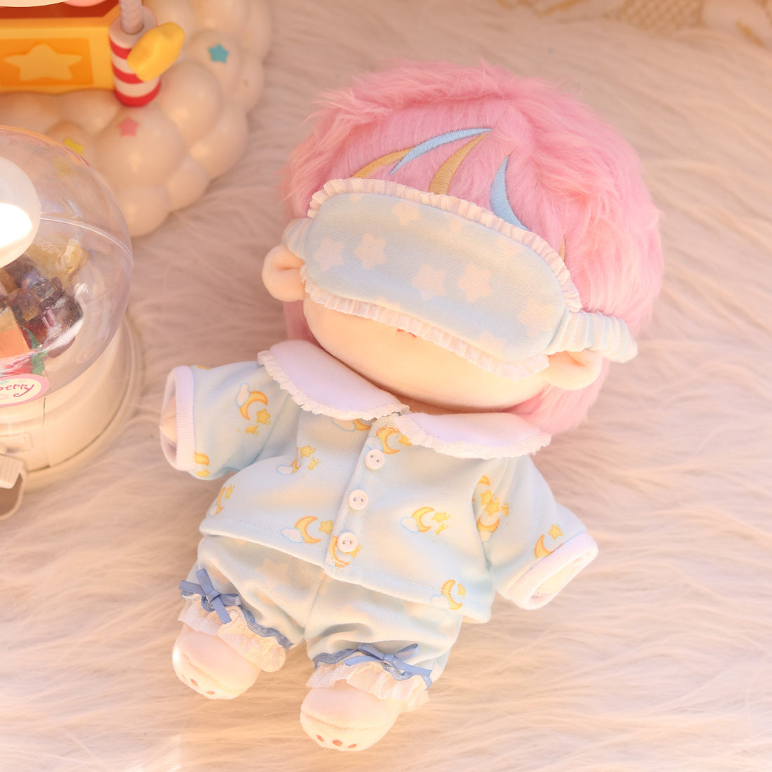 Starry Cloud Plushie Pajama Set