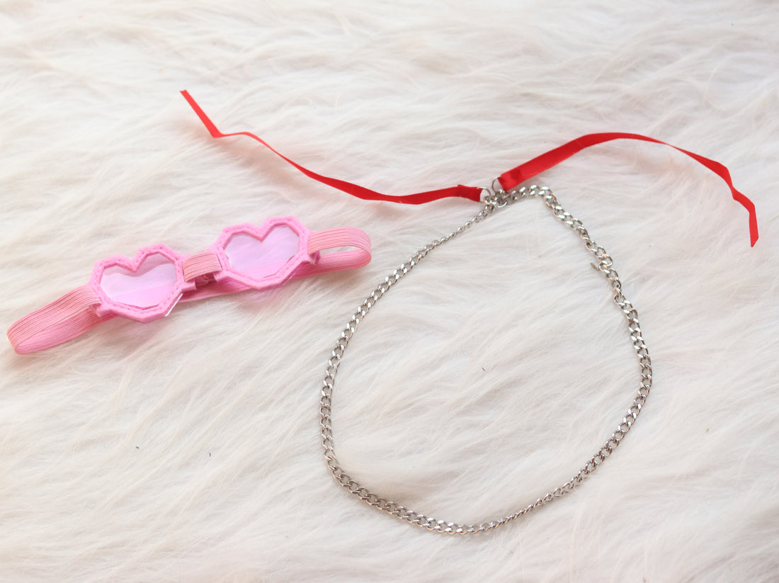 Plushie Accessories - Goggles + Necklace Set