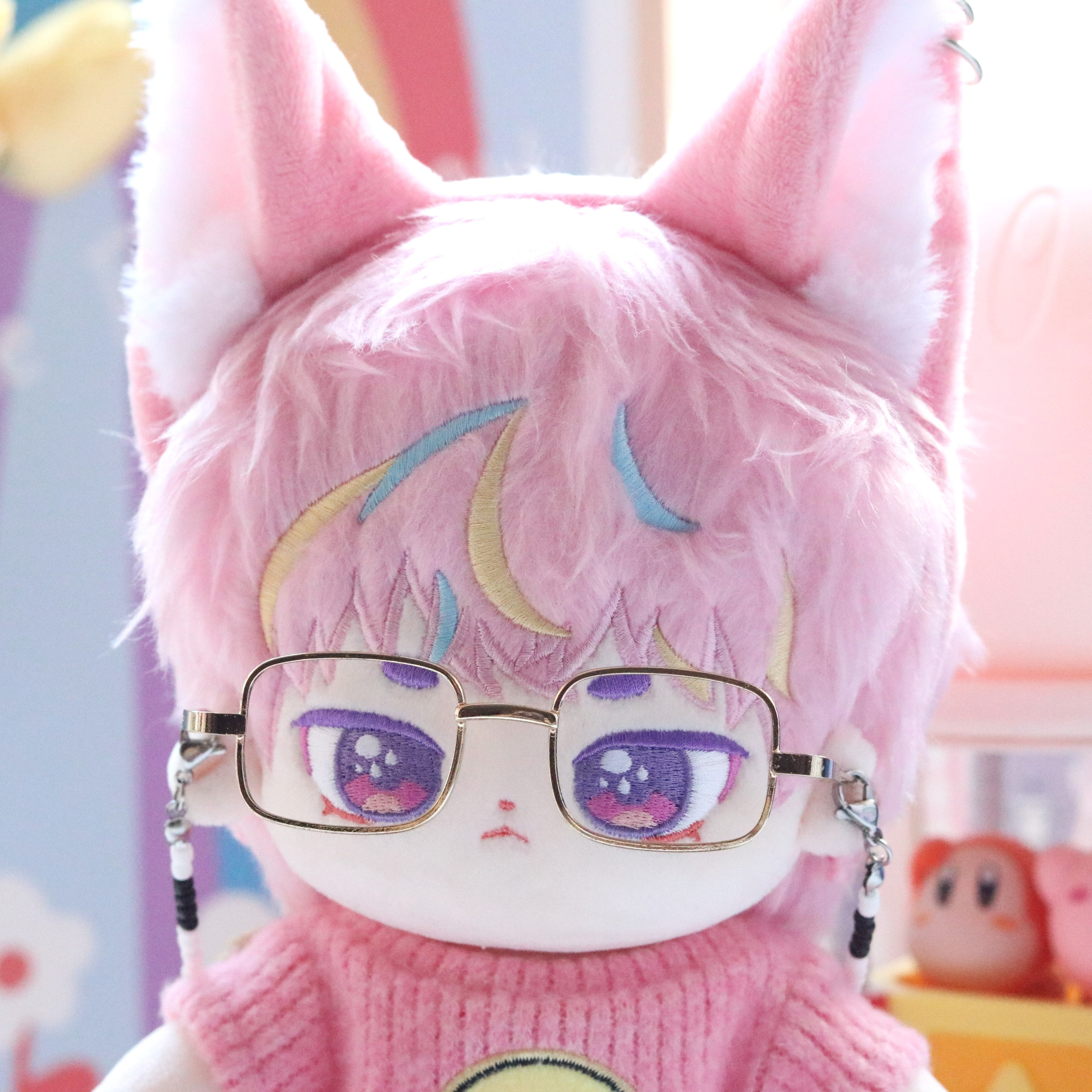 Plushie Accessories - Fox Ear Headband + Glasses Set – Aidol House