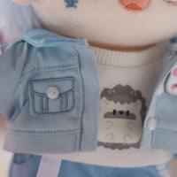 Plushie Clothing - Bunny Cowboy Set
