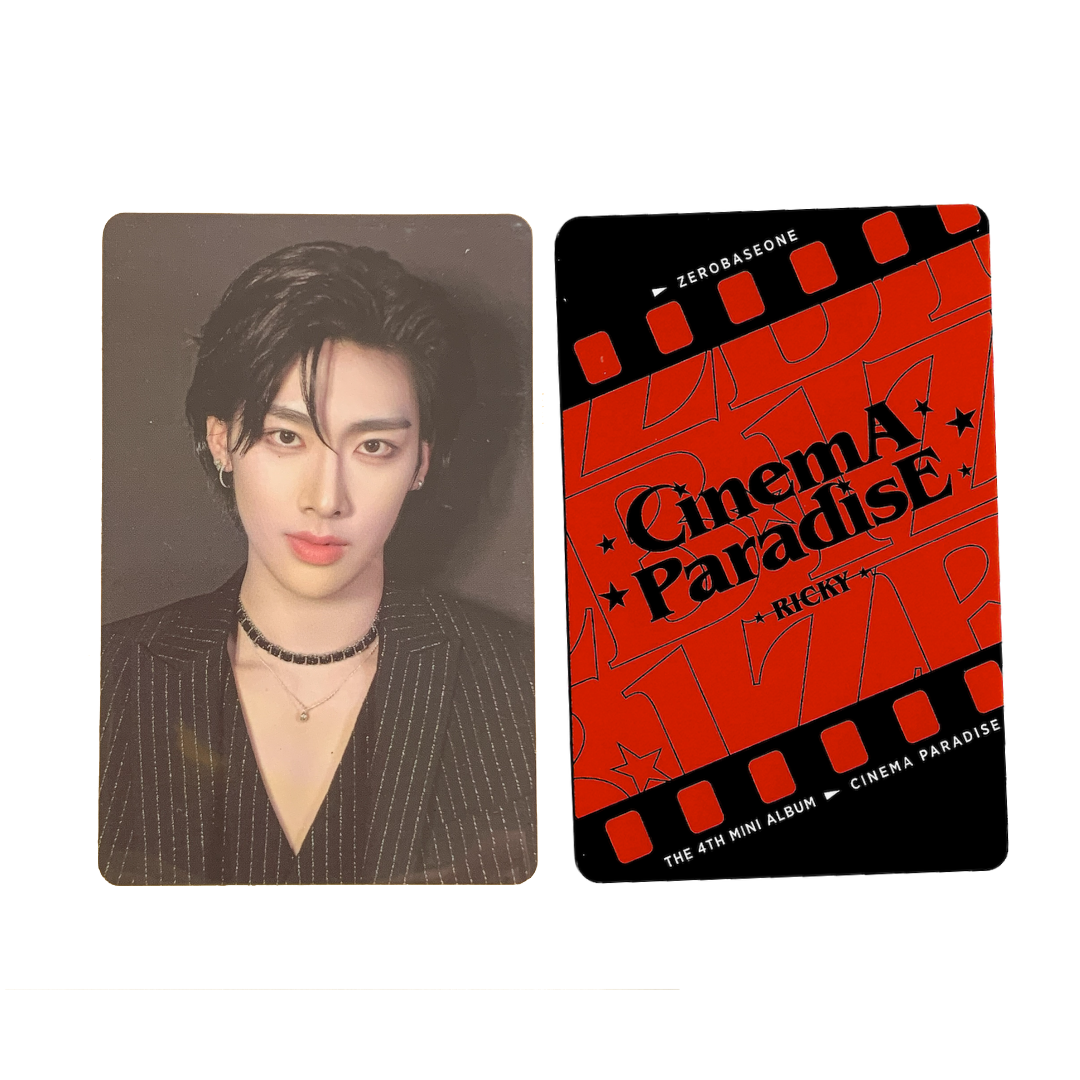 Ricky Official Photocard [Cinema Paradise] – Aidol House