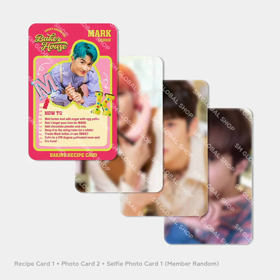 NCT 127 [BAKER HOUSE] RANDOM RECIPE CARD PACK – Aidol House