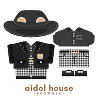 Plushie Clothing - Teddy Cowboy Set