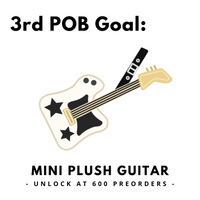 Mini Plush Guitar - unlock at 600 preorders