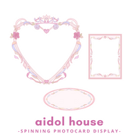 Spinning Photocard Display - Shape Of Love