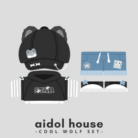 Plushie Clothing - Cool Wolf Set