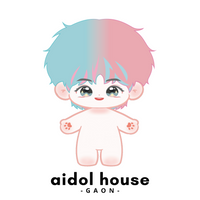 Illustration of Gaon plushie without clothes