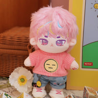 Yeonjun plushie front view on display