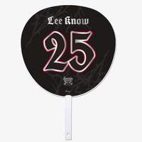 Back of image picket with Lee Know’s name