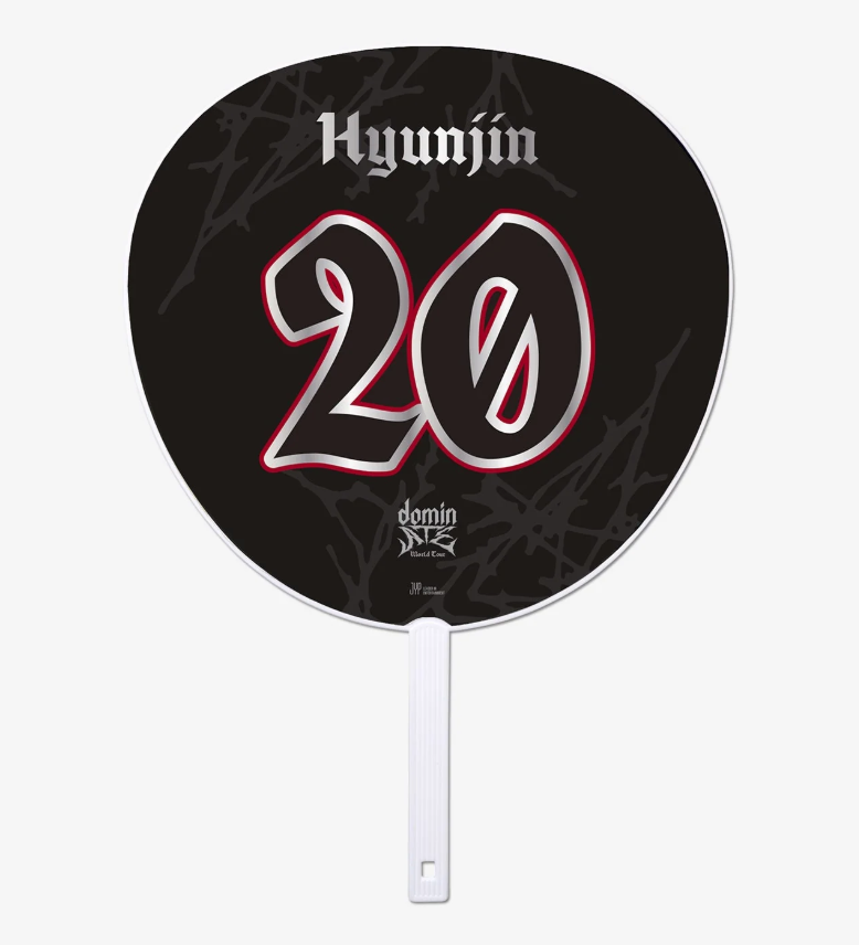 Back of image picket with Hyunjin’s name