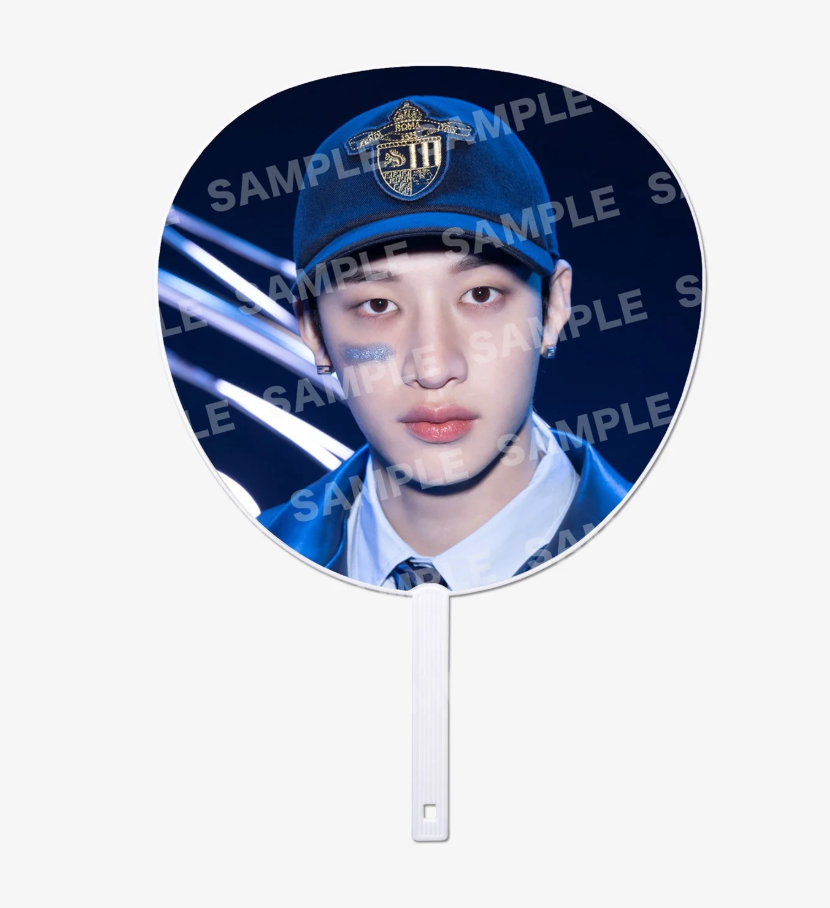 Front of image picket featuring a picture of Bang Chan