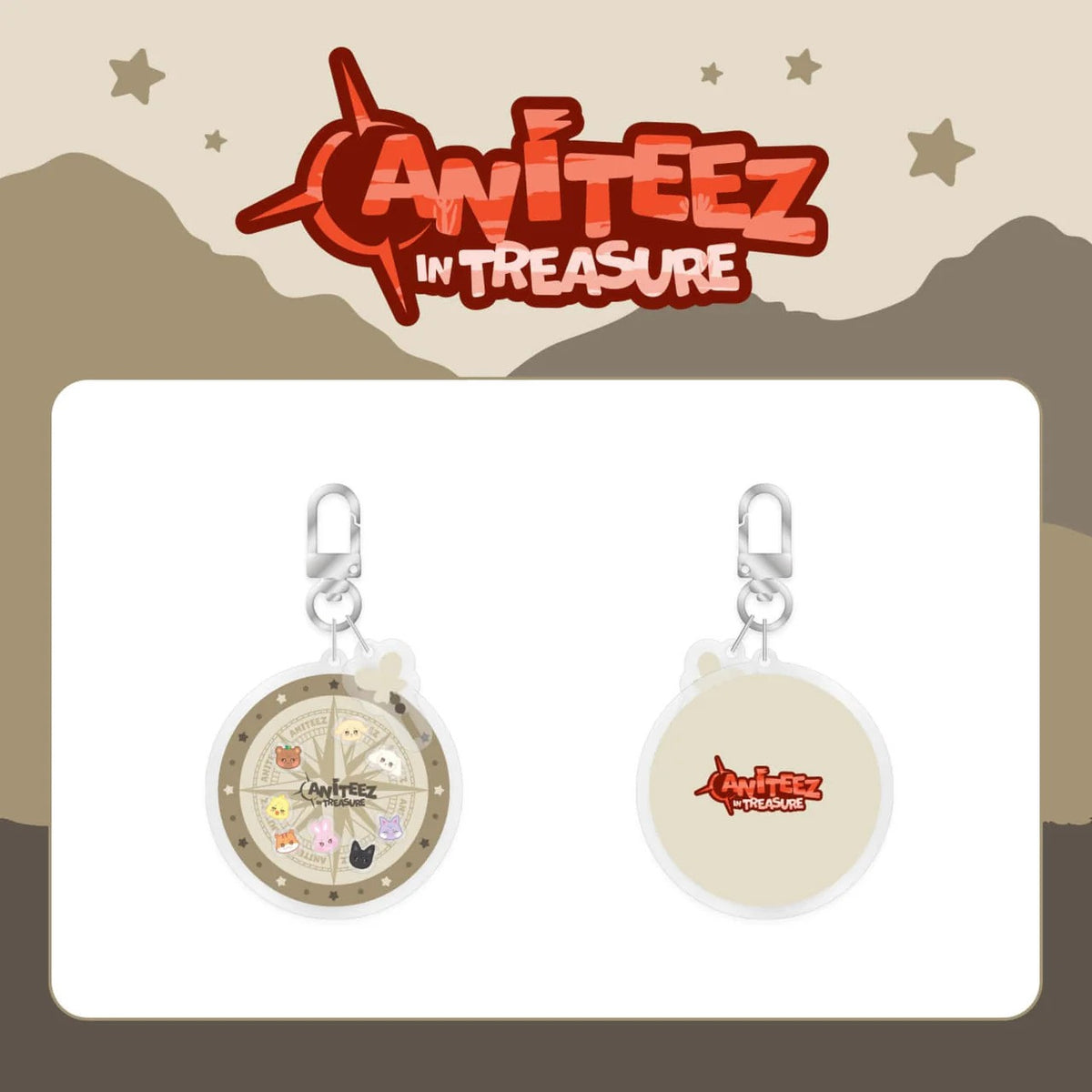 アクセサリー T ANZ ANITEEZ IN TREASURE OFFICIAL MD [SHAKER KEYRING] – Aidol House