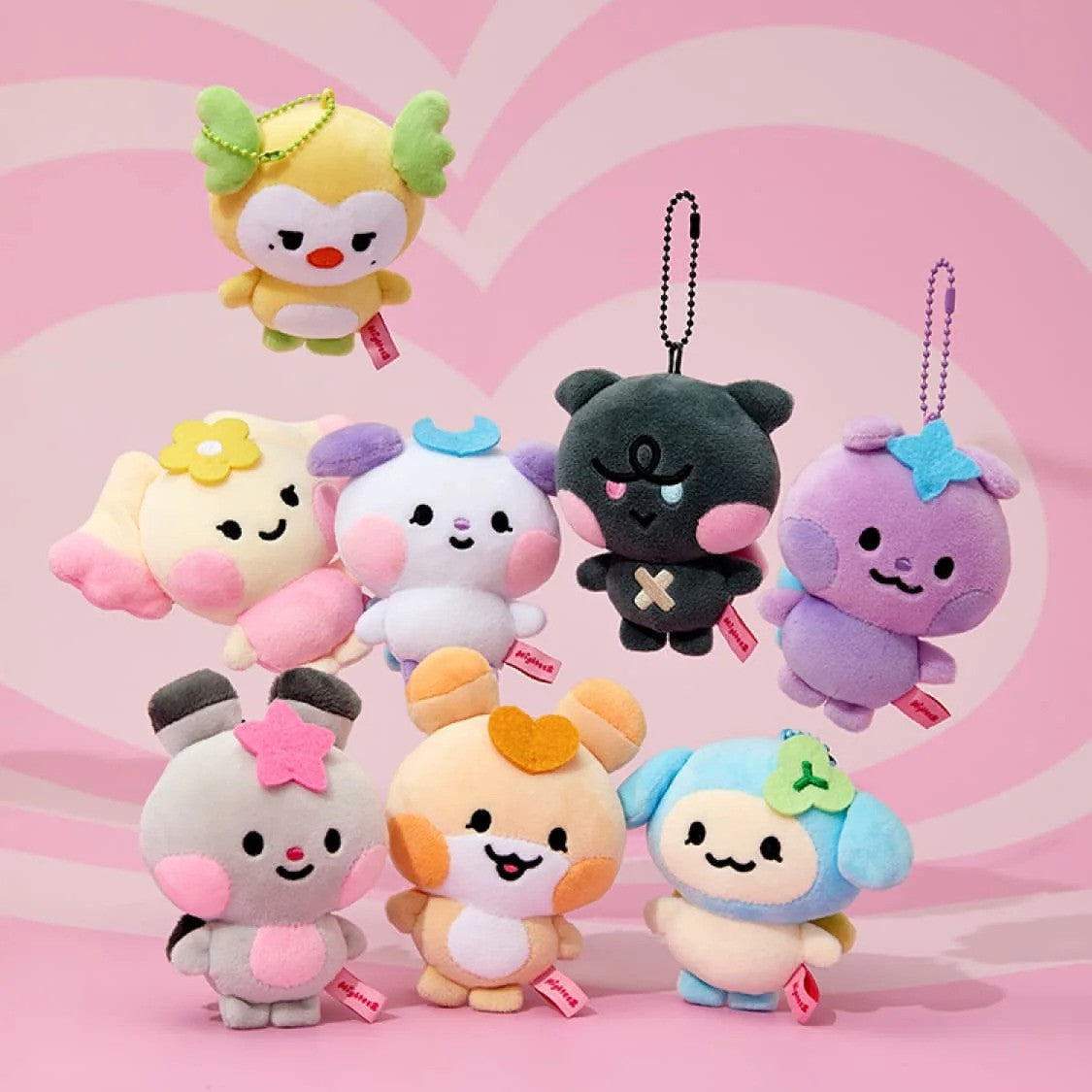 ATEEZ ミンギ　ペンライト　ビョンミン　ぬいぐるみキーホルダー ATEEZ MIGHTEEZ MINI PLUSH KEYRING – Aidol House