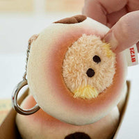 BT21 minini Plush Keyring Bunsik