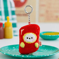 BT21 minini Plush Keyring Bunsik