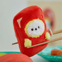 BT21 minini Plush Keyring Bunsik