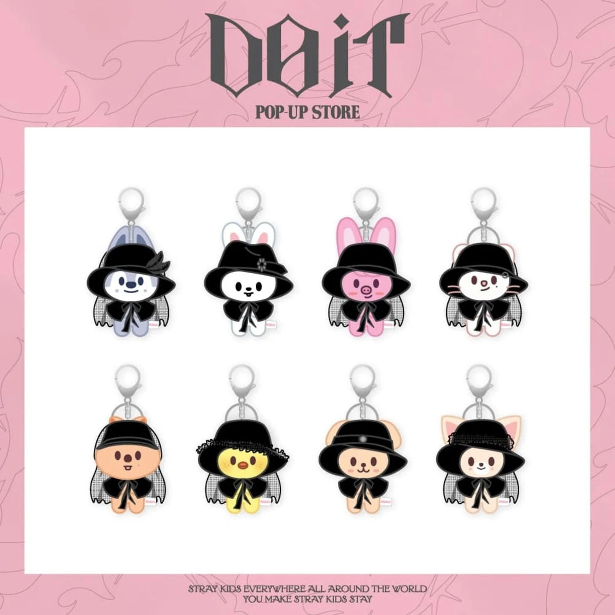 DO IT POP UP STORE OFFICIAL MD [COSTUME MAGNET PLUSH KEYRING
