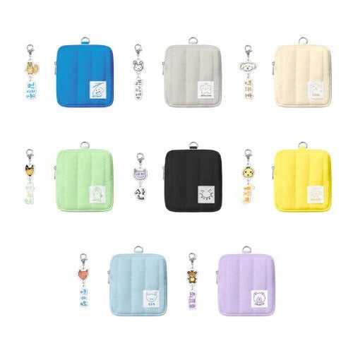 ホンジュン ATEEZ will to power ストラップ　ミニポーチ 新品 ホンジュン ATEEZ will to power ストラップ ミニポーチ 新品