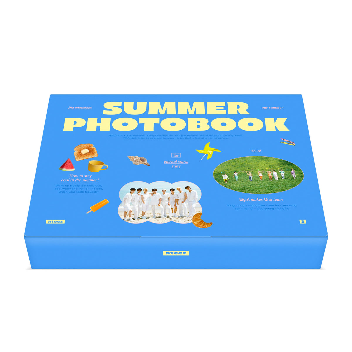 ATEEZ - ATEEZ 2022 SUMMER PHOTOBOOK サン Ateez 2022 Summer Photobook | K-Pop Fan Merch | Aidol House