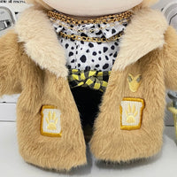 Plushie Accessories - Fox Ear Headband + Fur Coat + Sunglasses Set