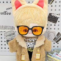 Plushie Accessories - Fox Ear Headband + Fur Coat + Sunglasses Set
