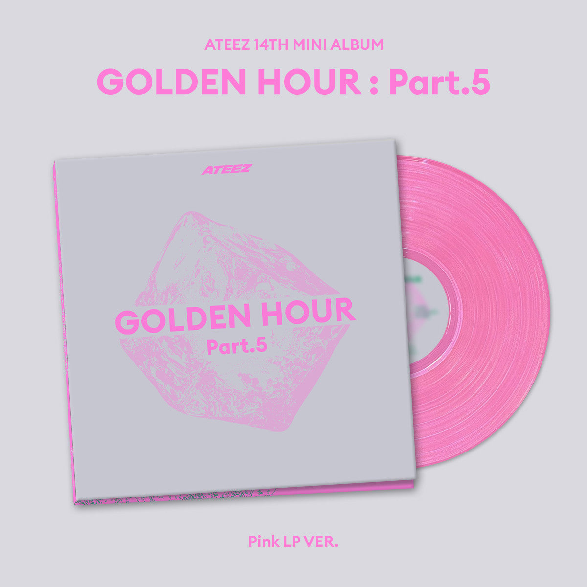 GOLDEN HOUR : Part.5 [14th Mini] [Pink LP Ver.] – Aidol House
