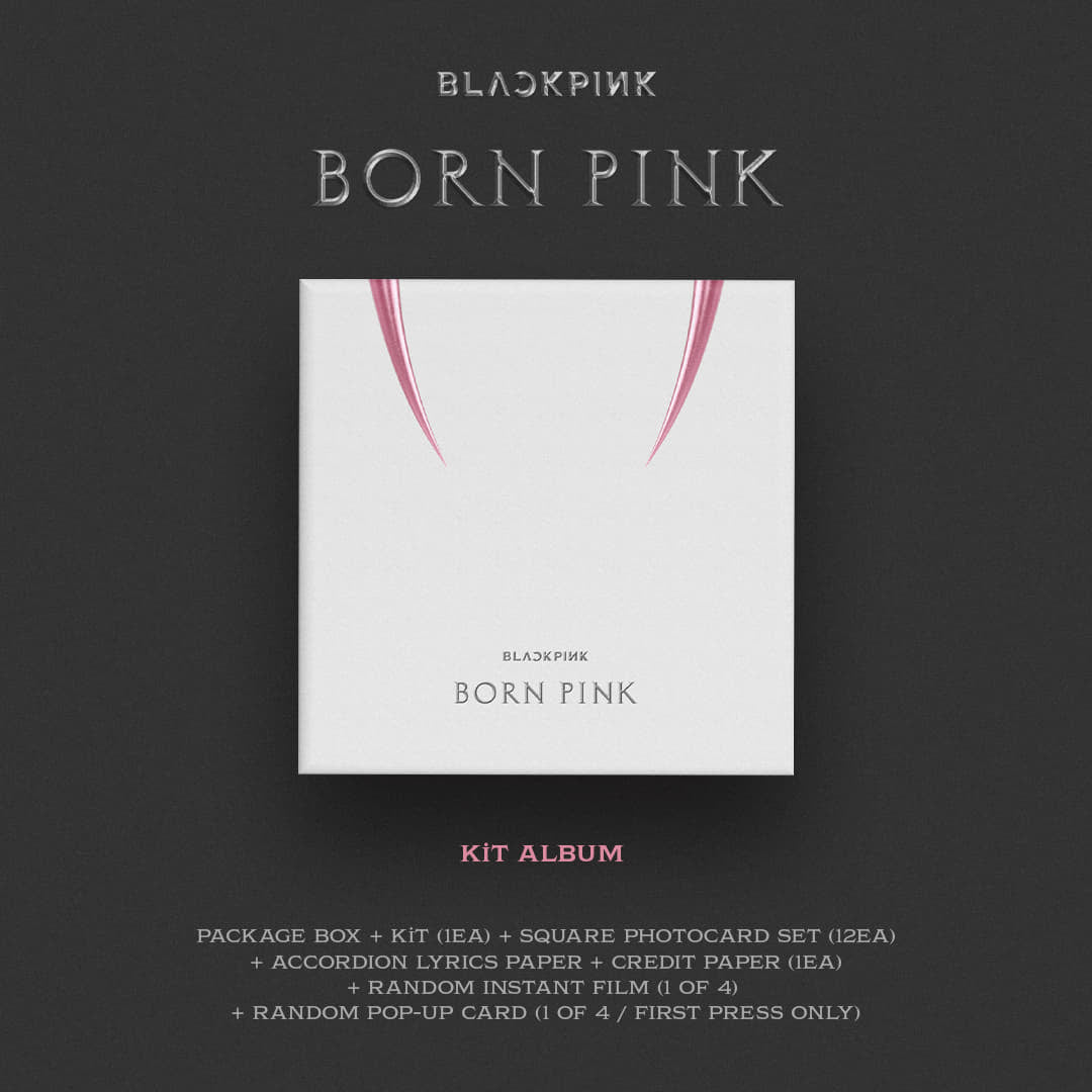 BLACKPINK - [BORN PINK] (2nd Album DIGIPACK ROSE Version) –