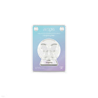 aespa official lightstick custom emblem accessory designed to attach to the aespa lightstick for personalization.