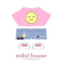 Yeonjun plushie graphic of outfit only (no plush)