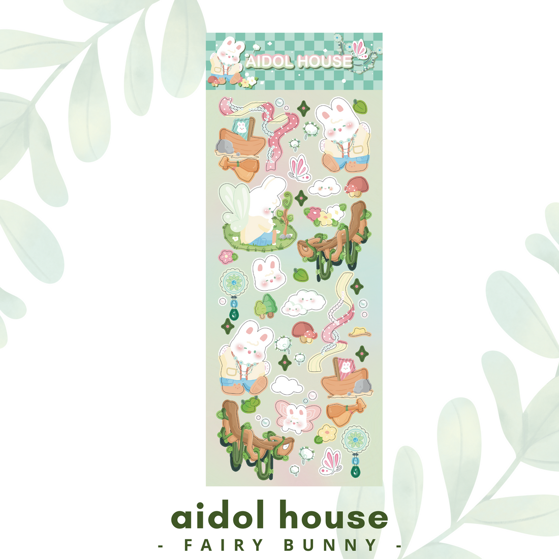 Fairy Bunny Sticker Sheet