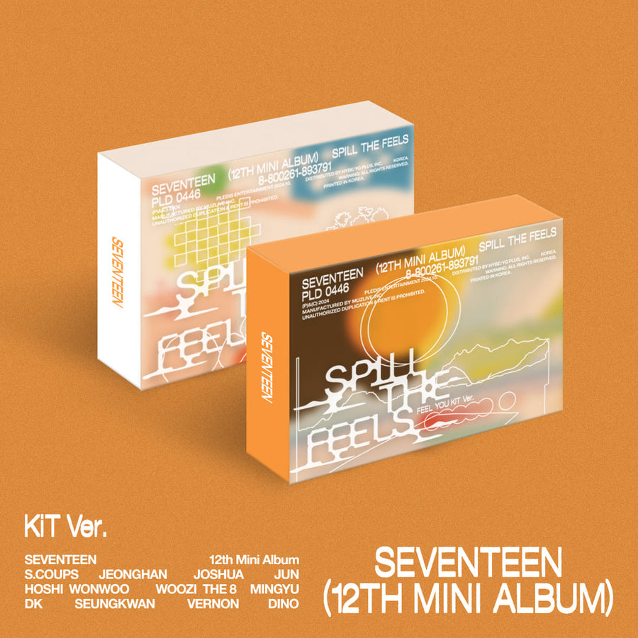 SPILL THE FEELS [12th Mini Album ] [KiT Ver.]