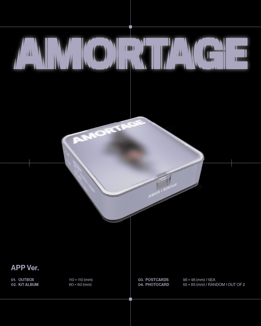 AMORTAGE [Mini Album] [APP Ver.]