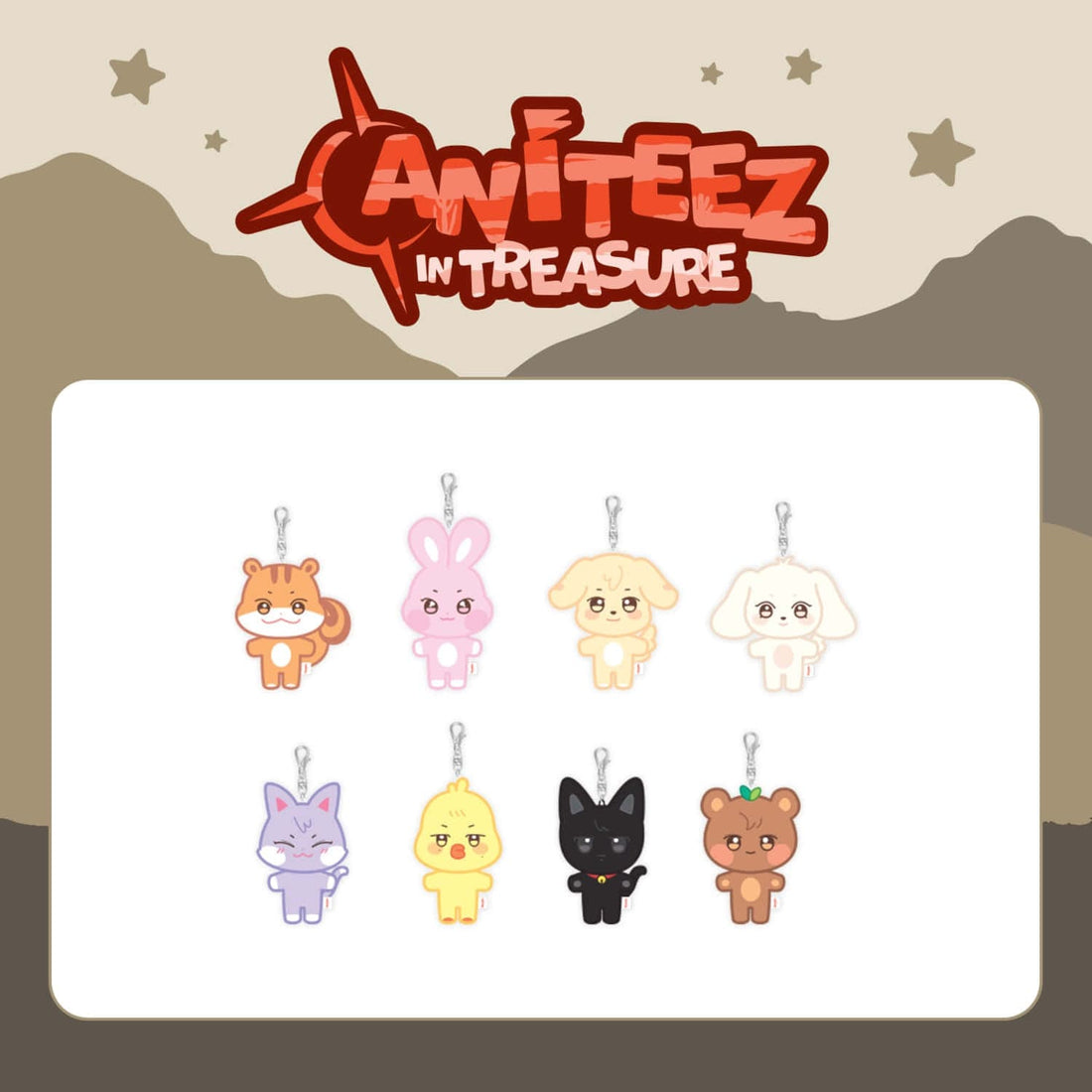 ANITEEZ IN TREASURE OFFICIAL MD [MINI PLUSH]