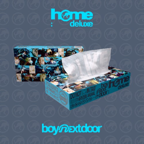 BOYNEXTDOOR HOME: DELUXE 1st Studio Album Repackage cover - HAZE, OVERDRIVE, SPARK ver.