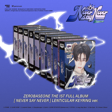 NEVER SAY NEVER [1st Full Album] [LENTICULAR KEYRING Ver.]
