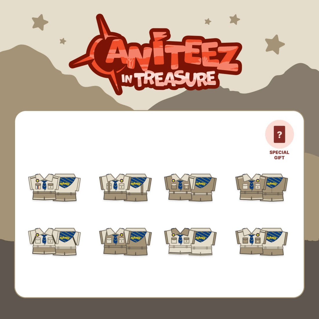 ANITEEZ IN TREASURE OFFICIAL MD [SCOUTING UNIFORM OUTFIT]