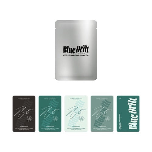 ATEEZ 8TH ANNIVERSARY : BLUE DRIFT OFFICIAL MD [RANDOM PHOTOCARD PACK]