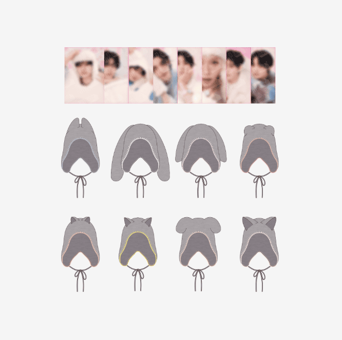 STRAY KIDS - SKZ 5'CLOCK 5TH FAN MEETING OFFICIAL MD SKZOO