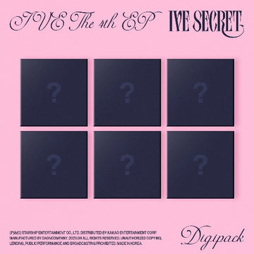IVE SECRET [4th EP] [Digipack Ver.] [Random]